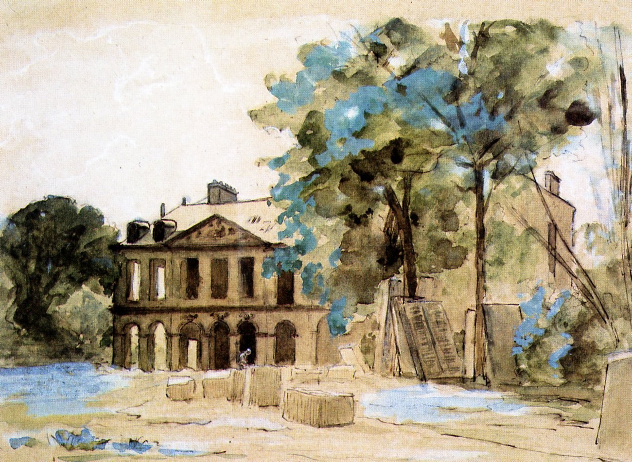 Château de Puteaux - Tableau - Auguste Durst - vers 1880.jpg